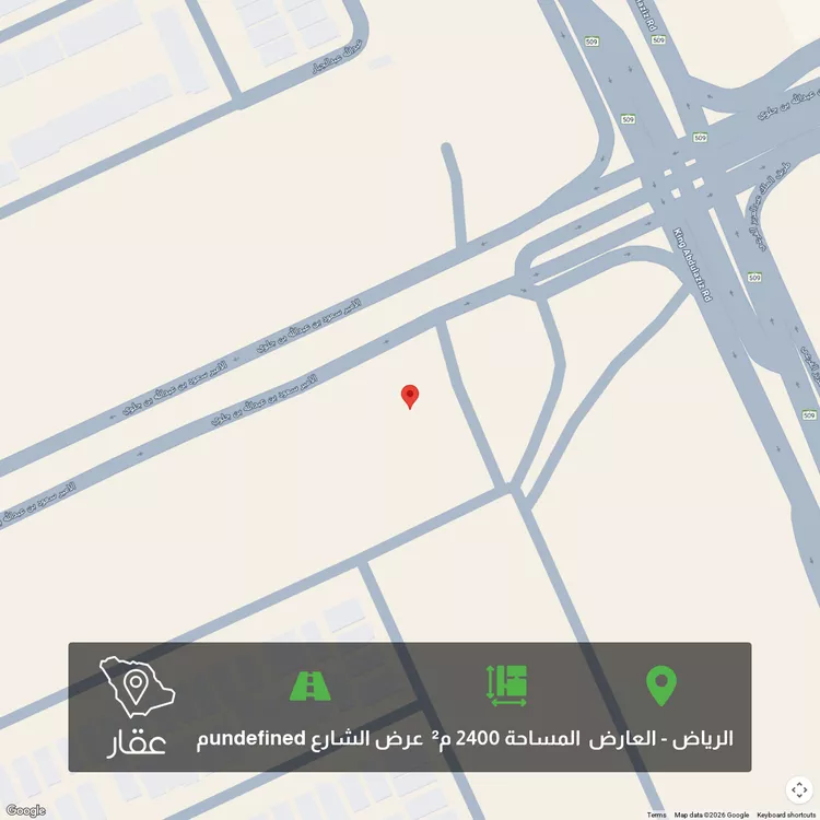 أرض للبيع في شارع سعود بن عبدالله جلوي ، حي العارض ، الرياض ، منطقة الرياض