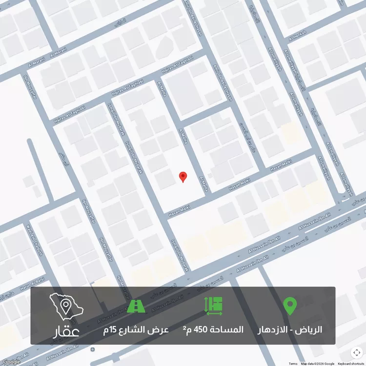 أرض للبيع في شارع الملحة, حي الإزدهار, مدينة الرياض, منطقة الرياض