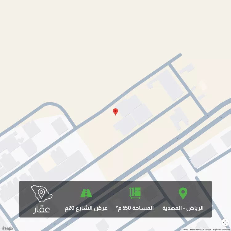 أرض للبيع في شارع محمد بن محمد الزبيري, حي المهدية, مدينة الرياض, منطقة الرياض