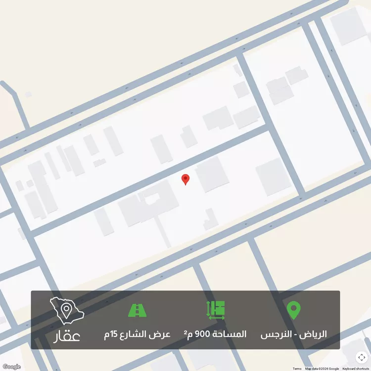 أرض للبيع في شارع عبداللطيف بن المبارك, حي النرجس, مدينة الرياض, منطقة الرياض