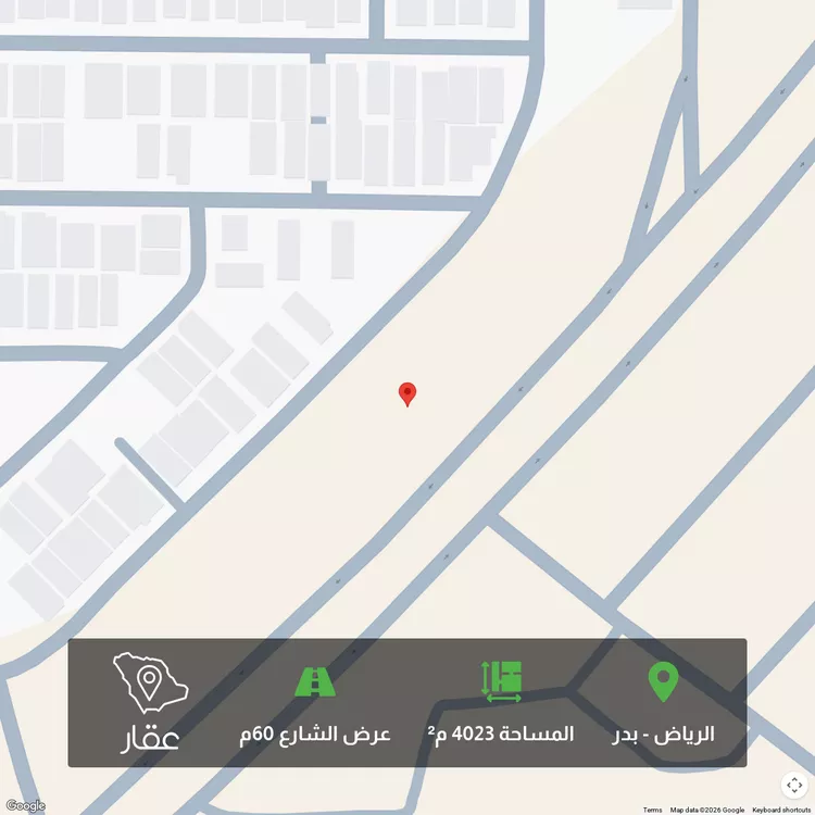 أرض للبيع في شارع الإمام البخاري, حي بدر, مدينة الرياض, منطقة الرياض