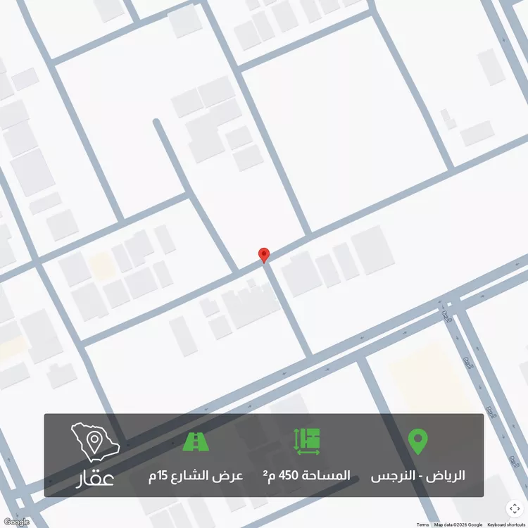 أرض للبيع في شارع عبدالرحيم بن القابلة ، حي النرجس ، الرياض ، منطقة الرياض