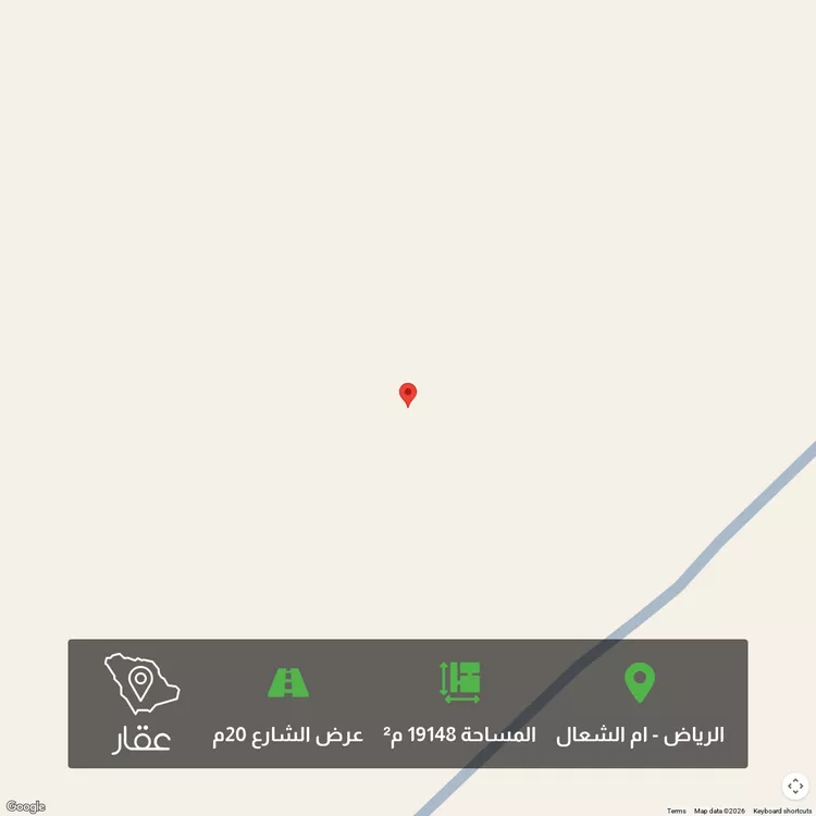 أرض للبيع في شارع 0000, حي منطقة مفتوحة تابعة لبلدية العزيزية, مدينة الرياض, منطقة الرياض