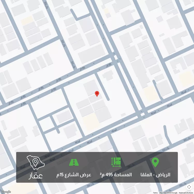 أرض للبيع في شارع رقم 251, حي الملقا, مدينة الرياض, منطقة الرياض