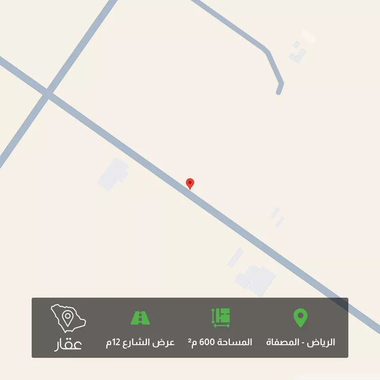أرض للبيع في شارع السفانيه ، حي المصفاة ، الرياض ، منطقة الرياض