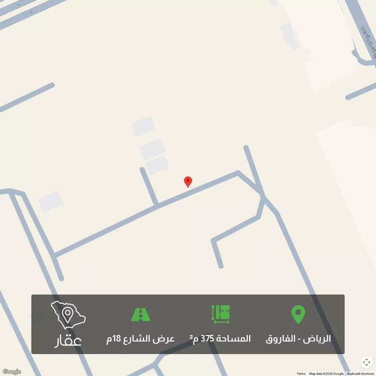 أرض للبيع في شارع يحيى بن إسماعيل ، حي الفاروق ، الرياض ، منطقة الرياض