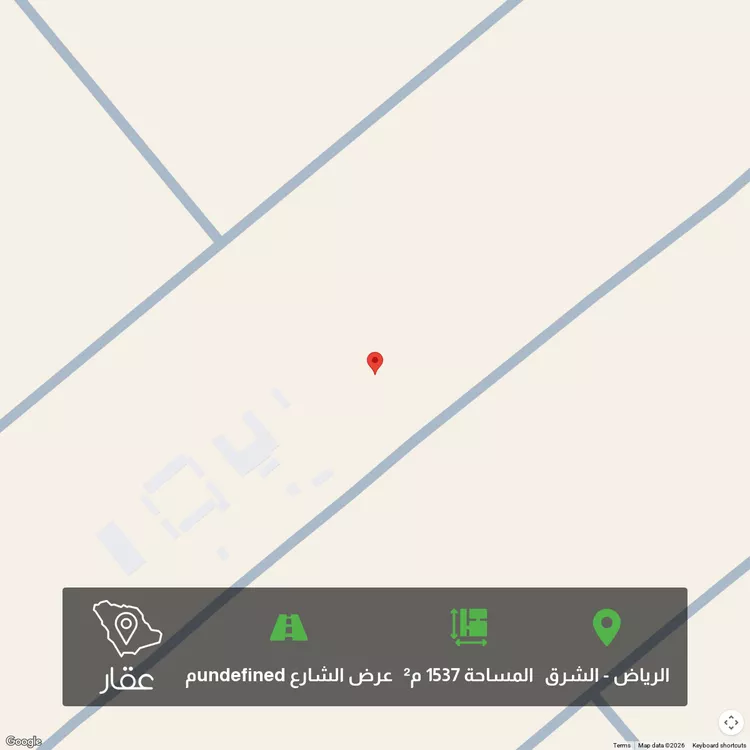 أرض للبيع في حي الشرق ، الرياض ، منطقة الرياض