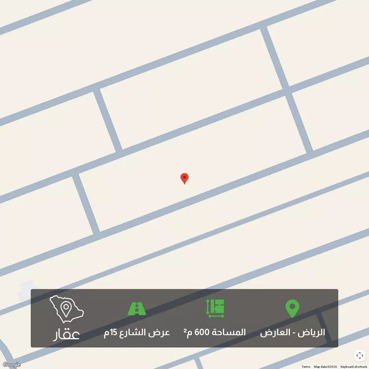 أرض للبيع في شارع أبي علي الكناني ، حي العارض ، الرياض ، منطقة الرياض