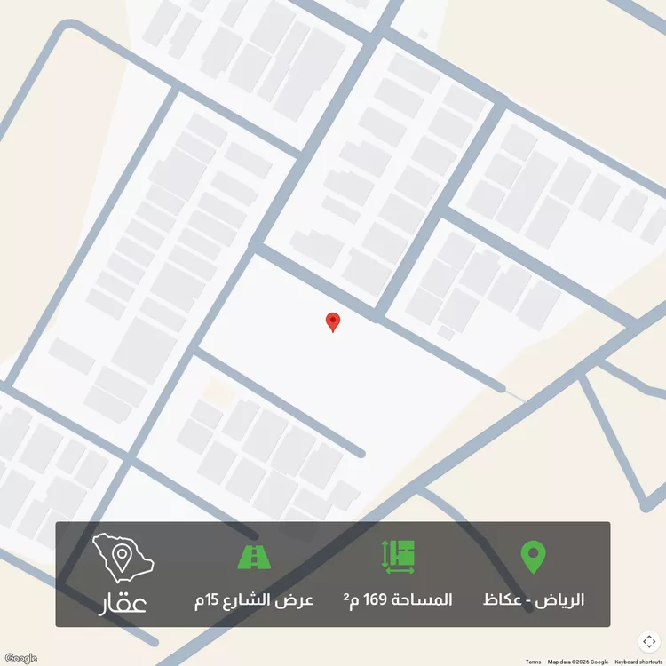 أرض للبيع في شارع ابن أبي الدنيا, حي عكاظ, مدينة الرياض, منطقة الرياض