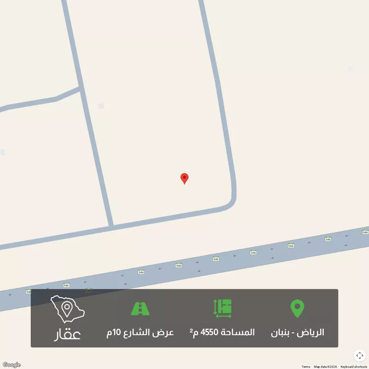 أرض للبيع في غيانه وحرقان ، حريملاء