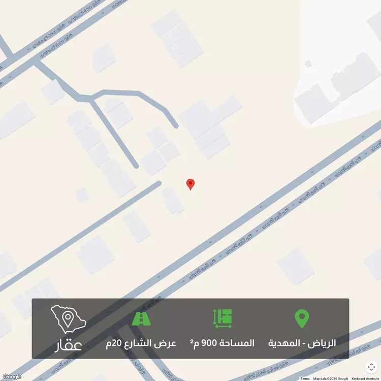 أرض للبيع في شارع محمد بن عيسى العدني, حي المهدية, مدينة الرياض, منطقة الرياض