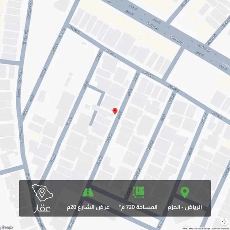 Land for Sale in Riyadh Al Hazm