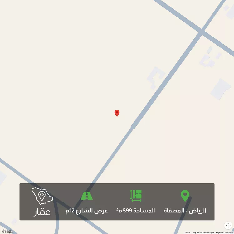 أرض للبيع في حي المصفاة, مدينة الرياض, منطقة الرياض