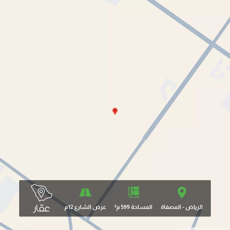 أرض للبيع في حي المصفاة, مدينة الرياض, منطقة الرياض