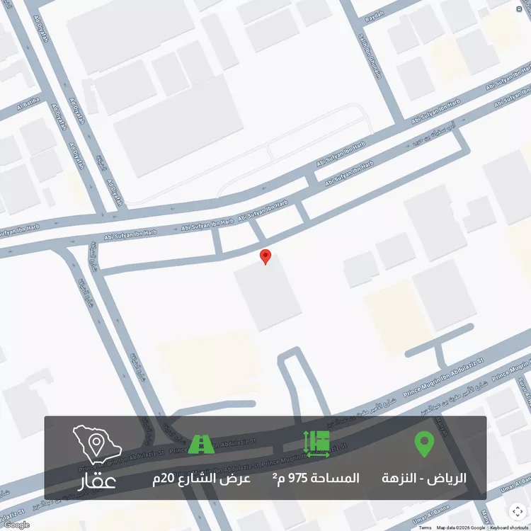 أرض للبيع في حي النزهة ، الرياض ، منطقة الرياض