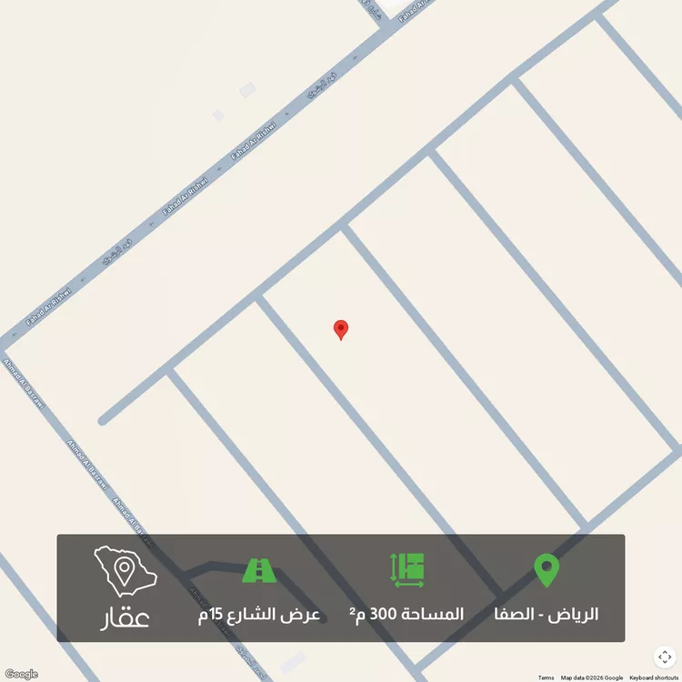أرض للبيع في شارع شارع 15, حي الصفاء, مدينة الرياض, منطقة الرياض