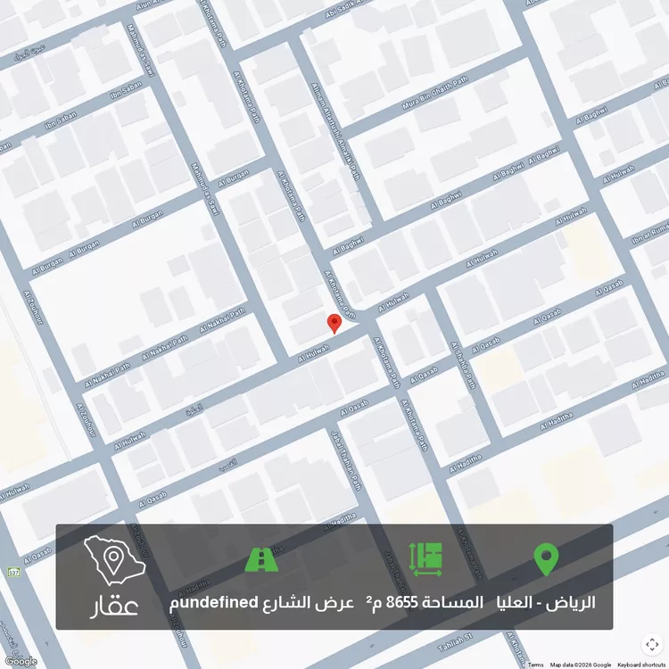 أرض للبيع في شارع الحلوة ، حي العليا ، الرياض ، منطقة الرياض