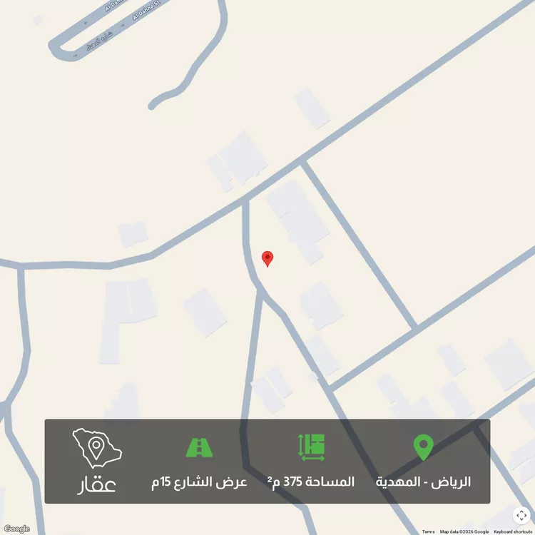 أرض للبيع في شارع ابن السابق, حي المهدية, مدينة الرياض, منطقة الرياض