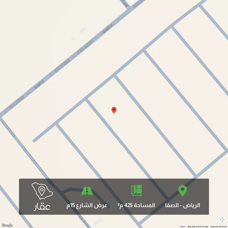 أرض للبيع في شارع شارع 15, حي الصفاء, مدينة الرياض, منطقة الرياض