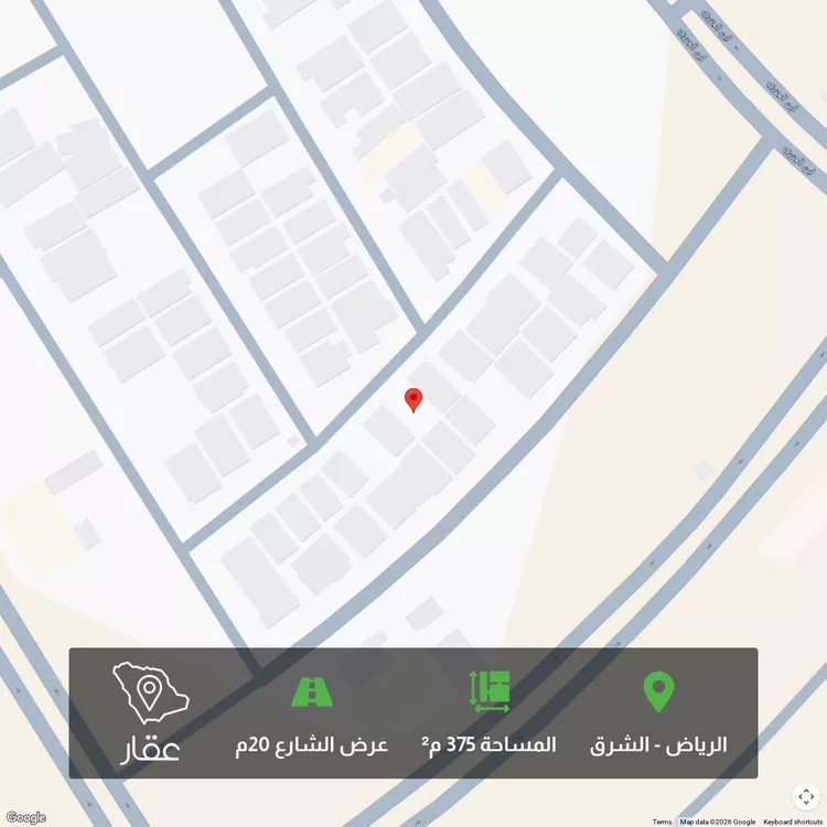 أرض للبيع في شارع أحمد بن محمد المرجاني, حي البيان, مدينة الرياض, منطقة الرياض