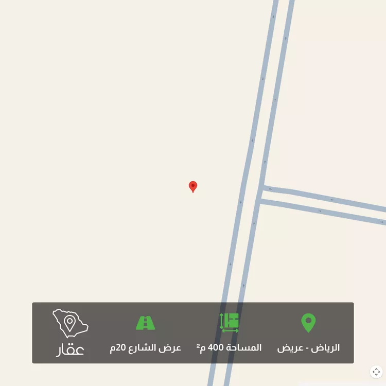 أرض للبيع في حي عريض, مدينة الرياض, منطقة الرياض
