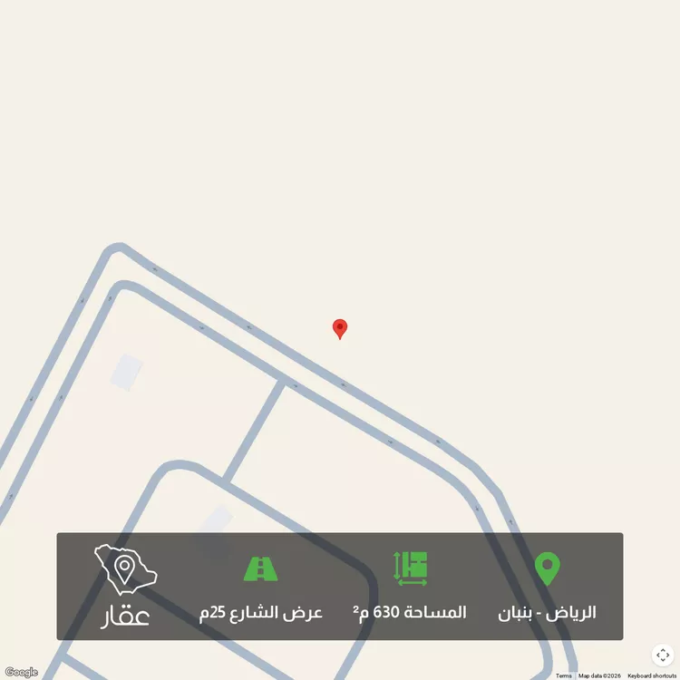 أرض للبيع في شارع 24187447, حي الوادي, مدينة الجبيلة, منطقة الرياض