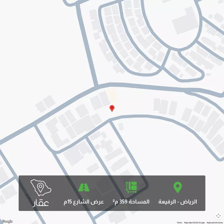 أرض للبيع في شارع علي بن عميرة ، حي الرفيعة ، الرياض ، منطقة الرياض