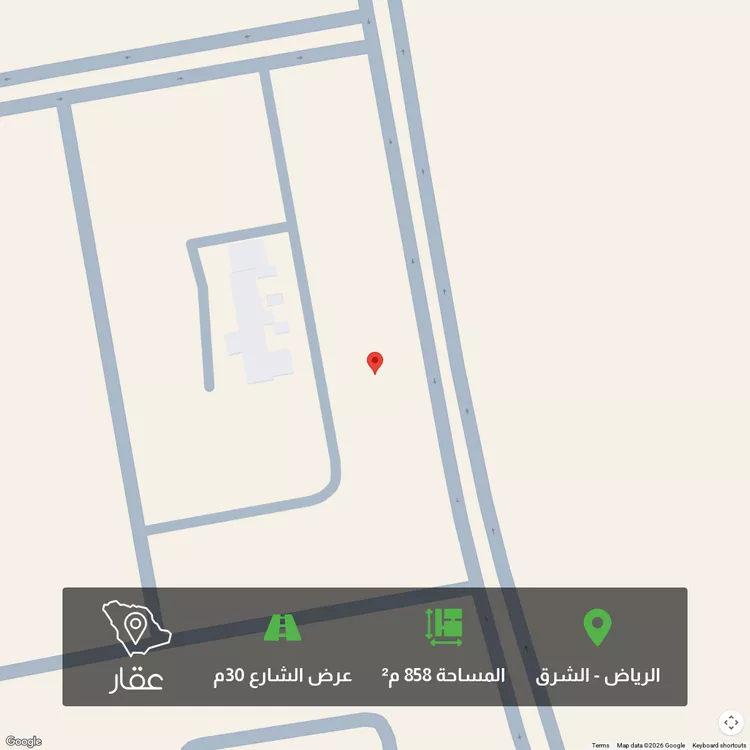 أرض للبيع في شارع أحمد ميرغني, حي البيان, مدينة الرياض, منطقة الرياض