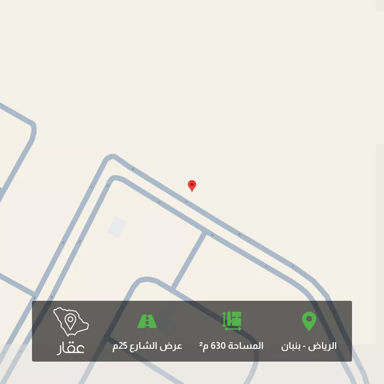 أرض للبيع في شارع 24187447, حي الوادي, مدينة الجبيلة, منطقة الرياض