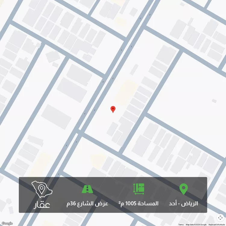 أرض للبيع في شارع البشائر, حي أحد, مدينة الرياض, منطقة الرياض