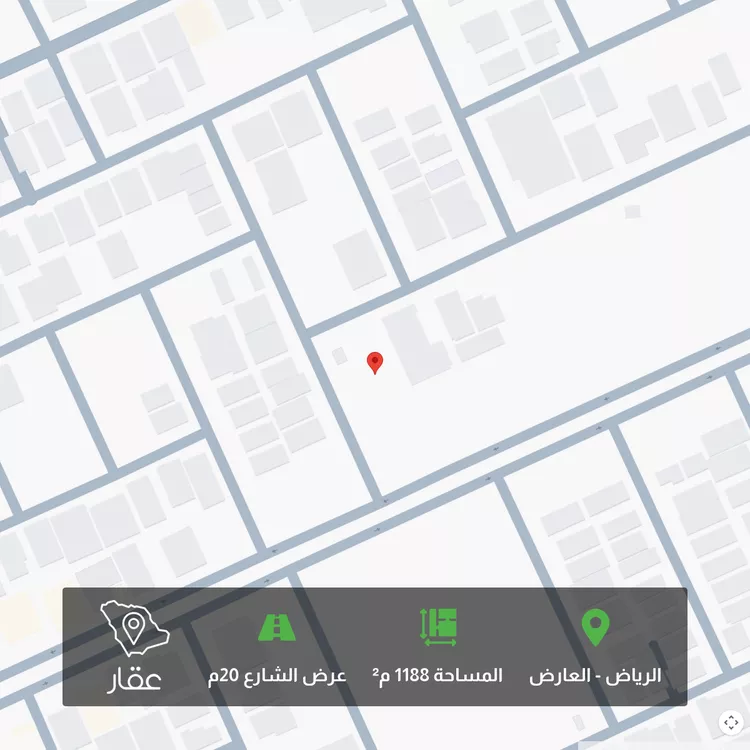أرض للبيع في شارع ابن اللحام الحنبلي, حي العارض, مدينة الرياض, منطقة الرياض