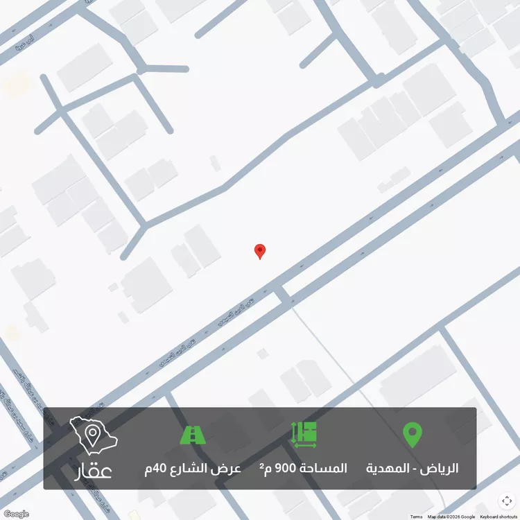 أرض للبيع في شارع تقى الدين التميمى, حي المهدية, مدينة الرياض, منطقة الرياض