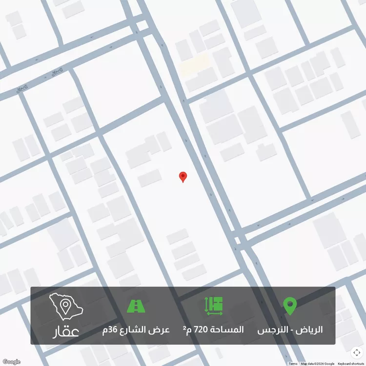 أرض للبيع في شارع الأمين المهندس عبدالله بن عبدالرحمن ا, حي النرجس, مدينة الرياض, منطقة الرياض