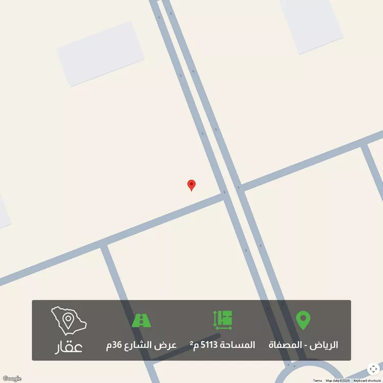 أرض للبيع في حي المصفاة, مدينة الرياض, منطقة الرياض