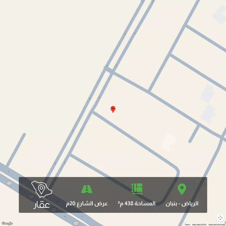 أرض للبيع في شارع الباحة, حي الوادي, مدينة الجبيلة, منطقة الرياض