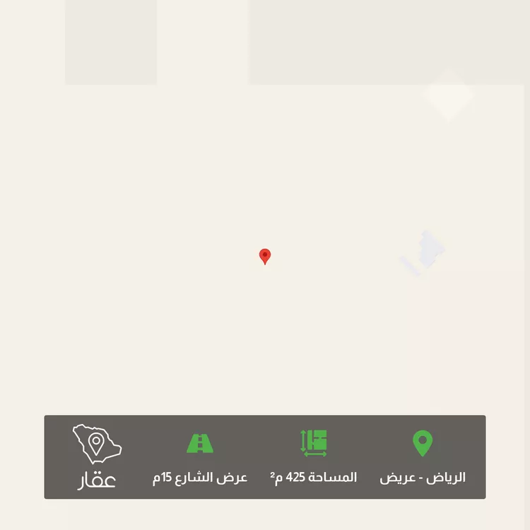 أرض للبيع في شارع 1081122, حي عريض, مدينة الرياض, منطقة الرياض 1 صورة