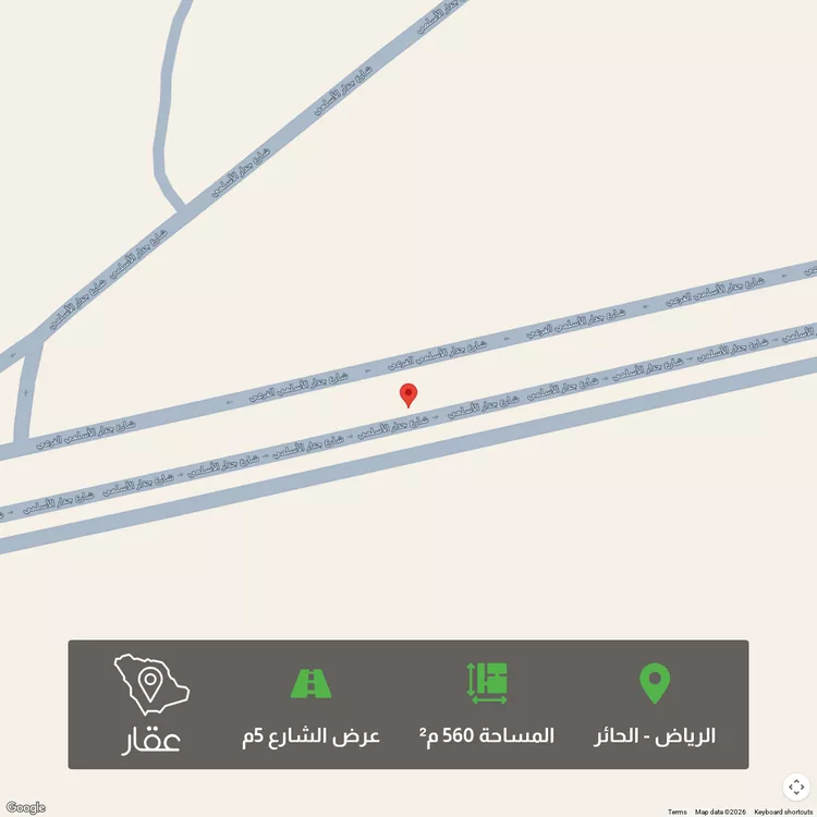 أرض للبيع في حي الحائر ، الرياض ، منطقة الرياض 1 صورة