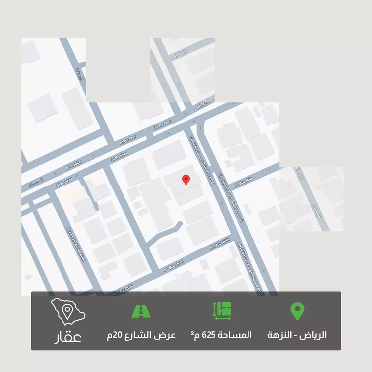 أرض للبيع في شارع حسين بن حسن, حي النزهة, مدينة الرياض, منطقة الرياض