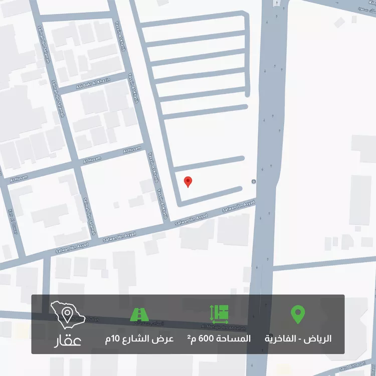 أرض للبيع في الفاخرية 501 ، حي الفاخرية ، الرياض ، منطقة الرياض