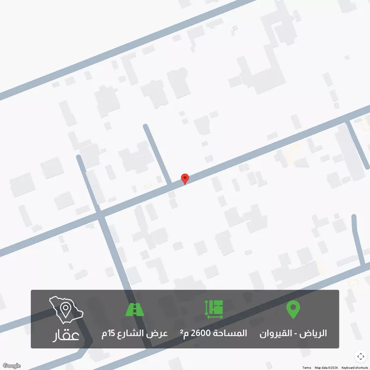 أرض للبيع في شارع عقرباء 211 ، العيينة ، الدرعية