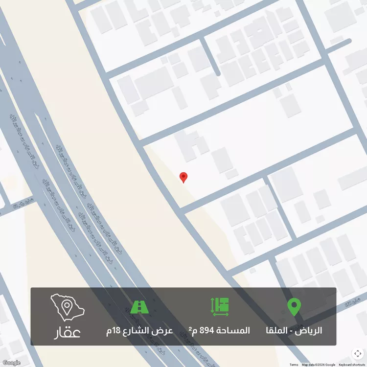 أرض للبيع في شارع عثمان الركبان, حي الملقا, مدينة الرياض, منطقة الرياض 1 صورة