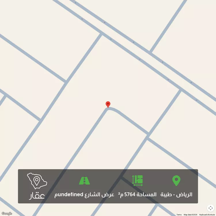 أرض للبيع في شارع المحرق ، حي طيبة ، الرياض ، منطقة الرياض 1 صورة