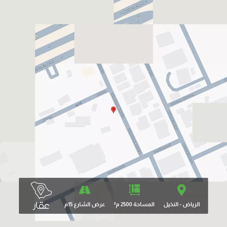 أرض للبيع في شارع عبدالواحد بن احمد, حي النخيل, مدينة الرياض, منطقة الرياض 1 صورة