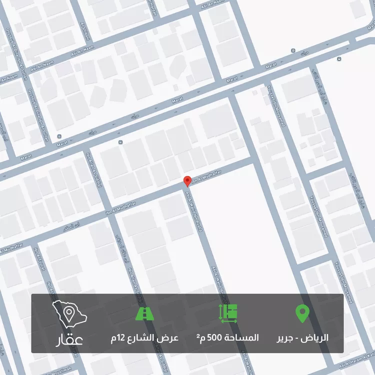 أرض للبيع في شارع شارع , حي جرير, مدينة الرياض, منطقة الرياض 1 صورة