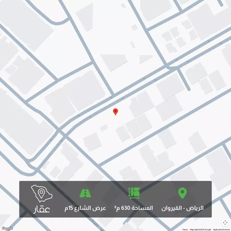 أرض للبيع في شارع عقرباء 126, حي عقرباء, مدينة الجبيلة, منطقة الرياض 1 صورة