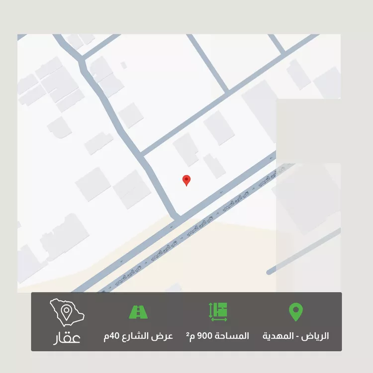 أرض للبيع في شارع تقى الدين التميمى, حي المهدية, مدينة الرياض, منطقة الرياض