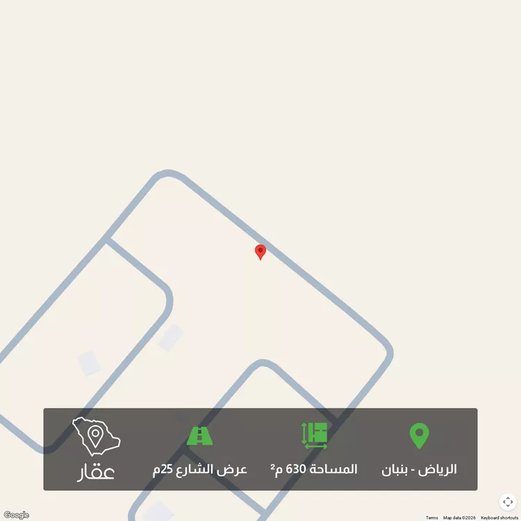 أرض للبيع في شارع الوادي 13, حي الوادي, مدينة الجبيلة, منطقة الرياض