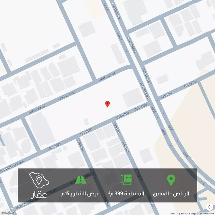 Land for Sale in Riyadh Al Aqiq