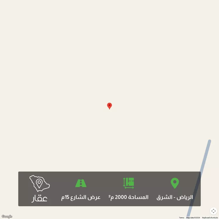 أرض للبيع في حي الرسالة, مدينة الرياض, منطقة الرياض