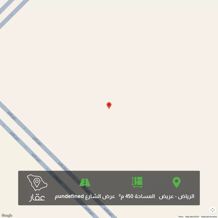 أرض للبيع في شارع الدائري الثالث ، حي عريض ، الرياض ، منطقة الرياض